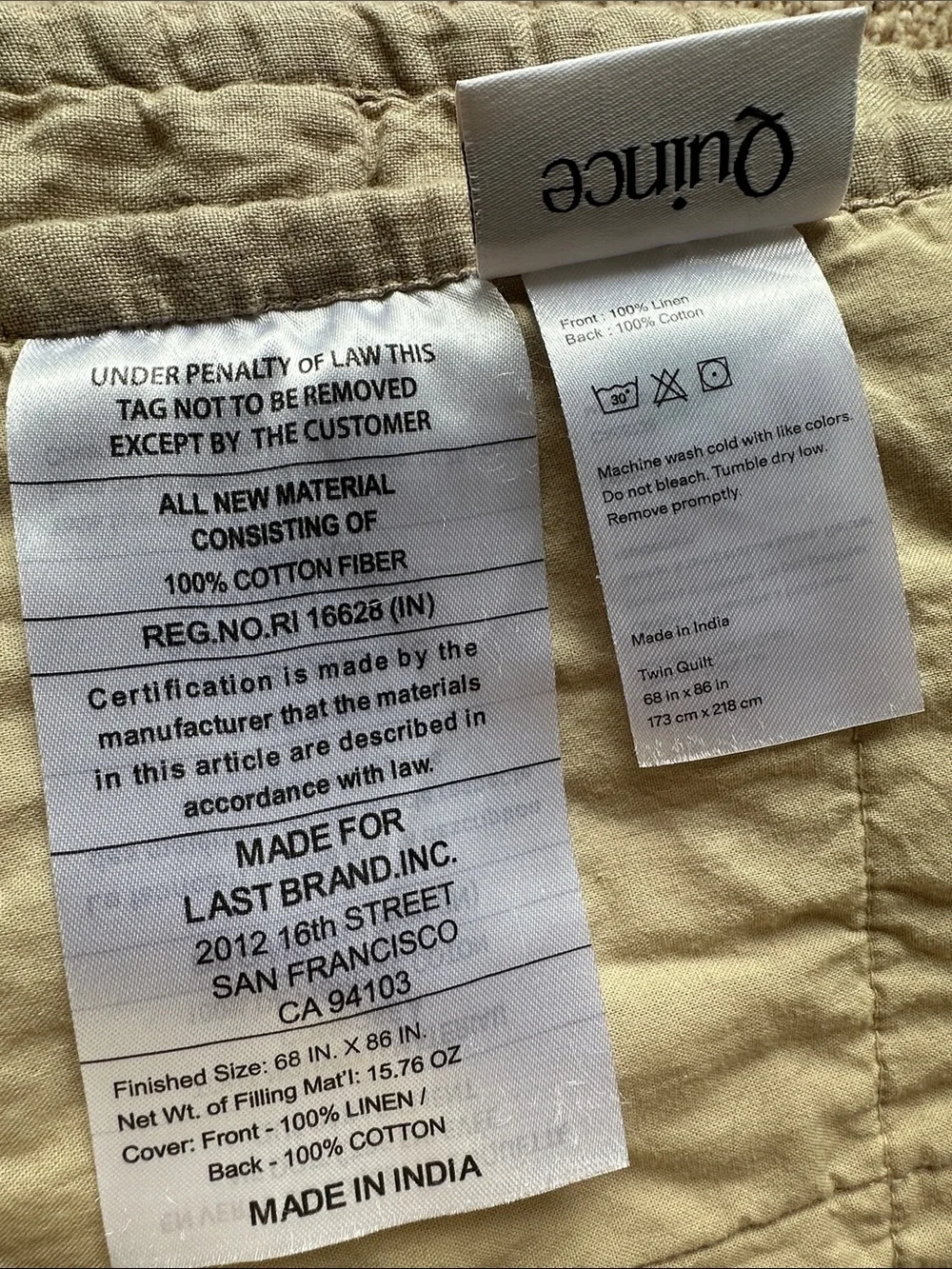 Quince soft beige
